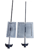 Задвижки поворотные для печей каминов кирпичных Задвижки для кирпичных печей, каминов