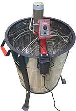 Медогонка 4-х рамочная оборотная на ножках с электроприводом РЭК-2