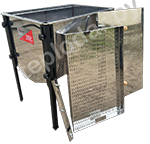 Стол для распечатывания сот конусный из нержавеющей стали L-750