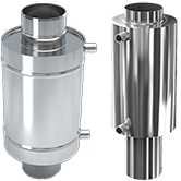 Теплообменники из нержавеющей стали для нагрева воды в баке