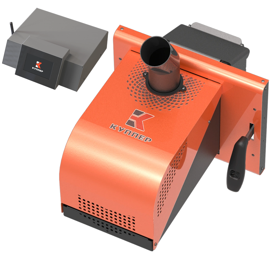 Горелка пеллетная Теплодар Комфорт 42 (3.0) Горелка факельная пеллетная Теплодар Комфорт 42 (3.0)