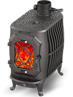 Отопительная печь из чугуна Теплодар Верона 200 1.1