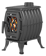 Печь-камин отопительная из чугуна Везувий BX