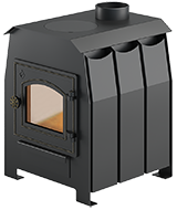 Печь отопительная Везувий Комфорт 70 ДТ-3C