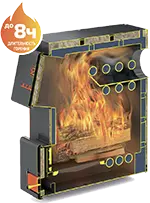 Котел отопительный Теплодар Куппер ОК 2.0 в разрезе