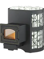 Стальная печь Везувий Оптимум Стандарт 14 дверь без стекла (топка без выноса)