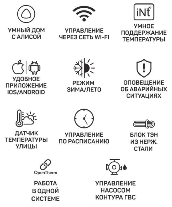 Преимущества электрических котлов Теплодар Спутник Смарт Особенности электрических котлов Теплодар Куппер Спутник Смарт