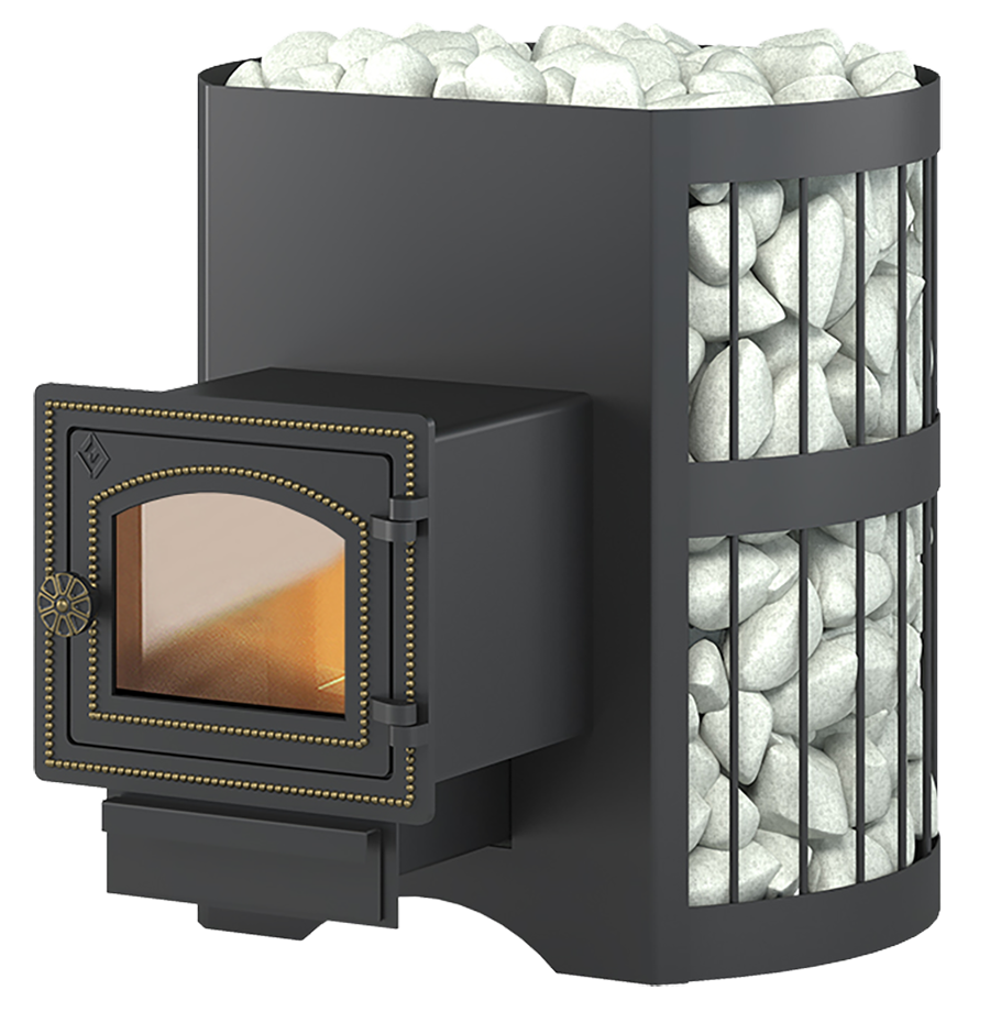 Стальная печь для бани Везувий Оптимум Стандарт 14 (ДТ-3С) Печь для бани Везувий Оптимум Стандарт 14 ДТ-3С